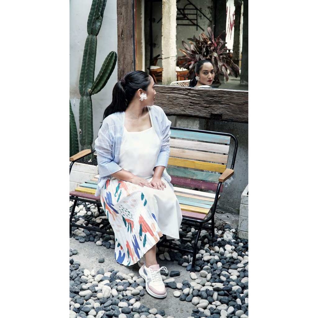 Nona Rona x Chikigo - Salira Dress - White