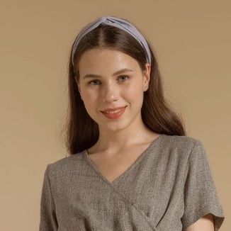Nona Rona Special Bundling - Bucket Hat Lavender New & Headband
