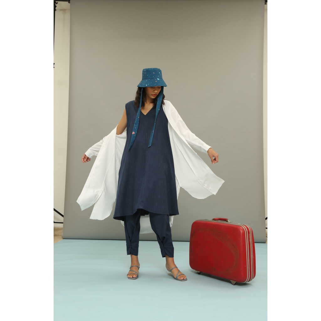 (BUY 1 GET 1 FREE) Nona Rona Amy Dress Navy