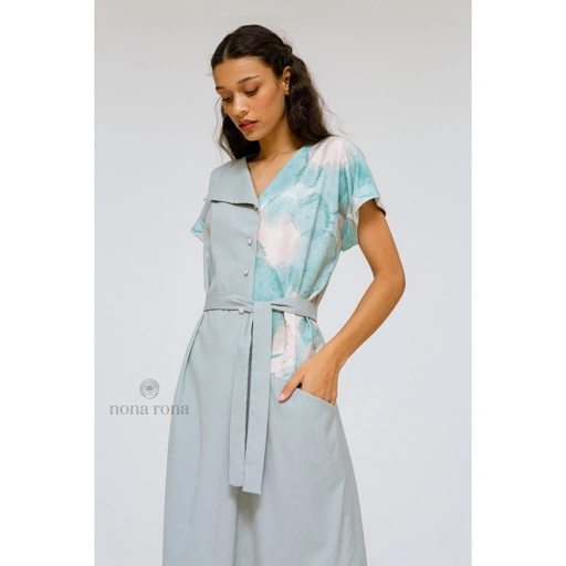 Image of Nona Rona Splatter Dress