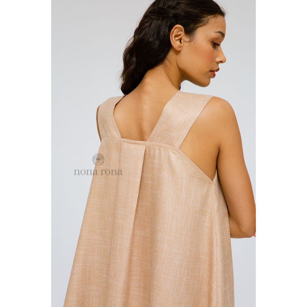 Nona Rona Amyta Dress Champagne (Size S)