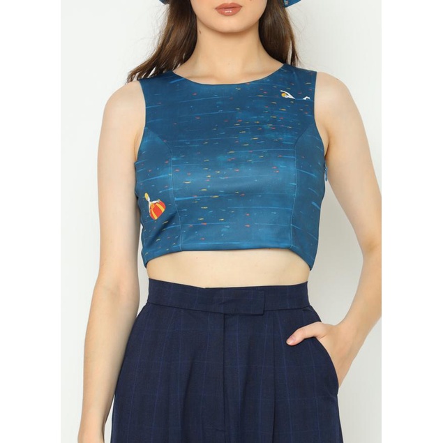 Nona Rona x Milcah - Banyu Crop Top