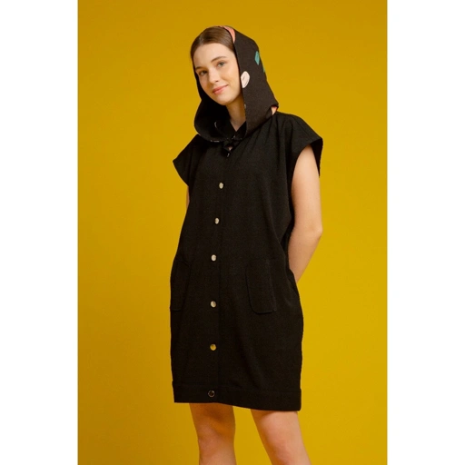 Image of Nona Rona x Chikigo - Salira Hoodie Dress