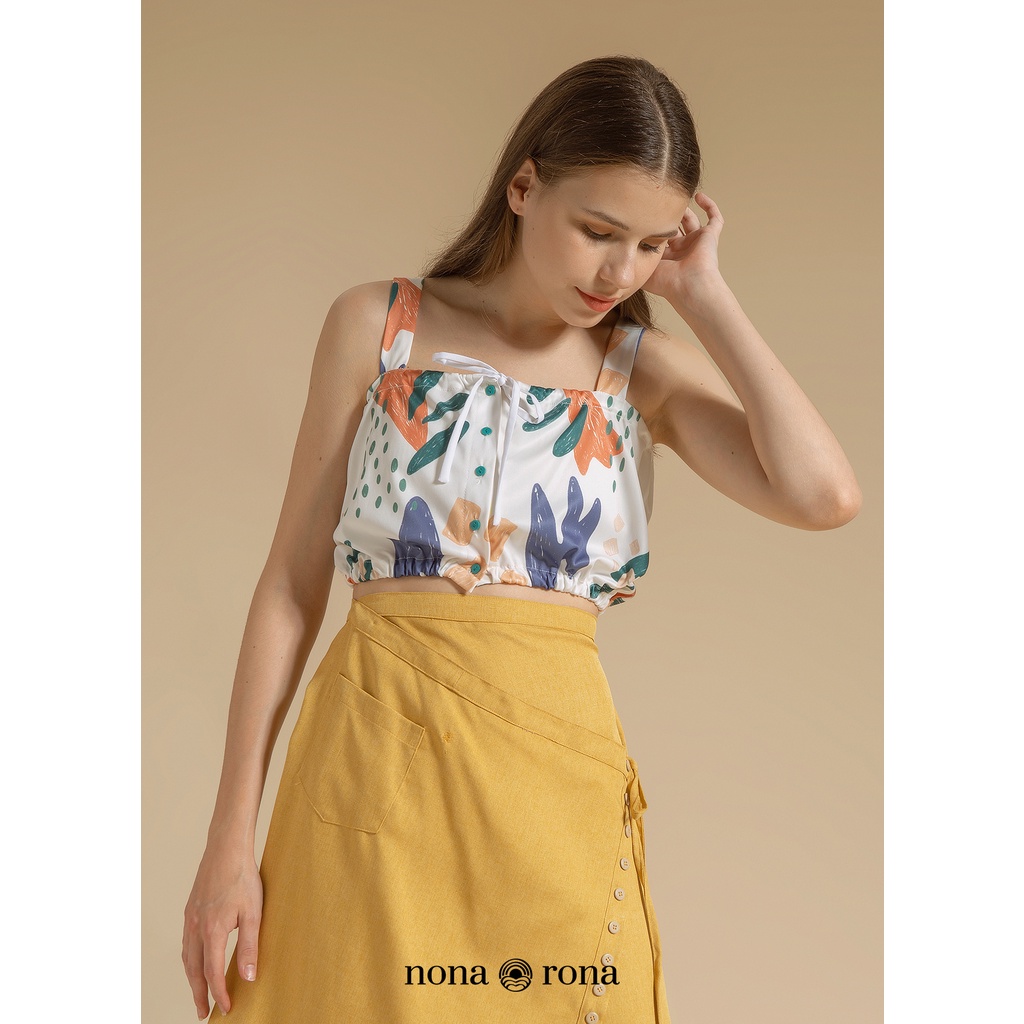 Nona Rona x Chikigo - Salira Crop Top - Atasan Wanita