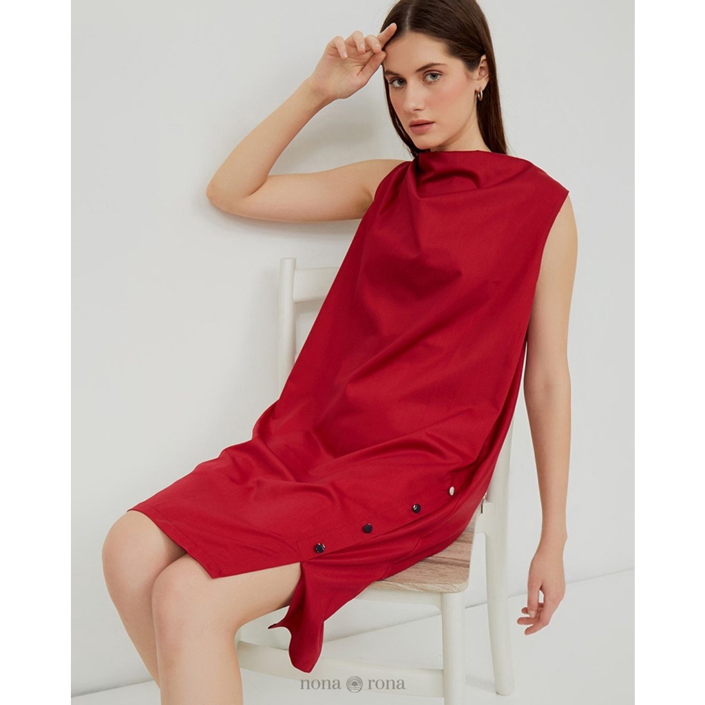 Nona Rona Scarlet Dress