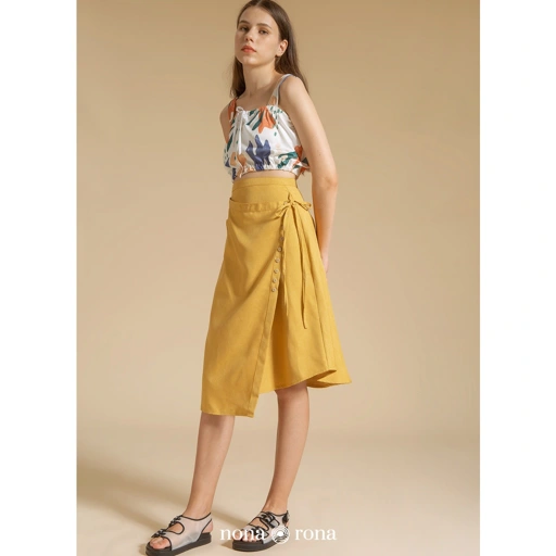 Image of Nona Rona Amarela Skirt - Rok Wanita