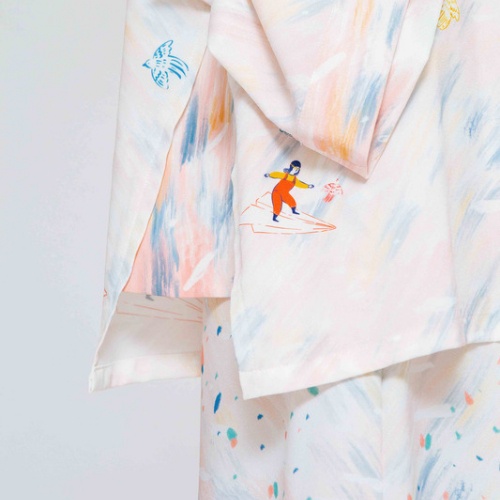 Nona Rona Special Bundling - Melali Kimono & Melali Facemask