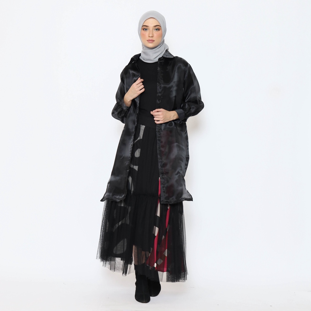 Nona Rona x Zuara - Zuara Basic Organza Tunic