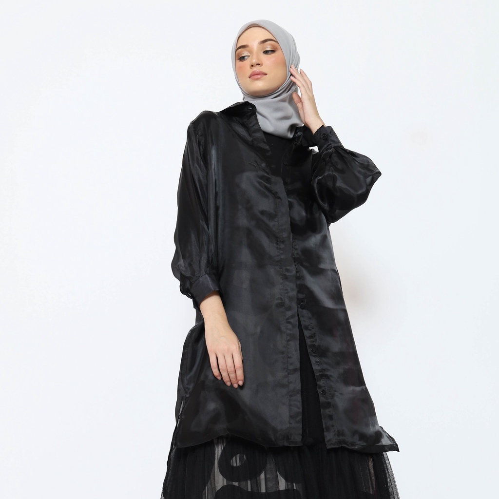 Nona Rona x Zuara - Zuara Basic Organza Tunic