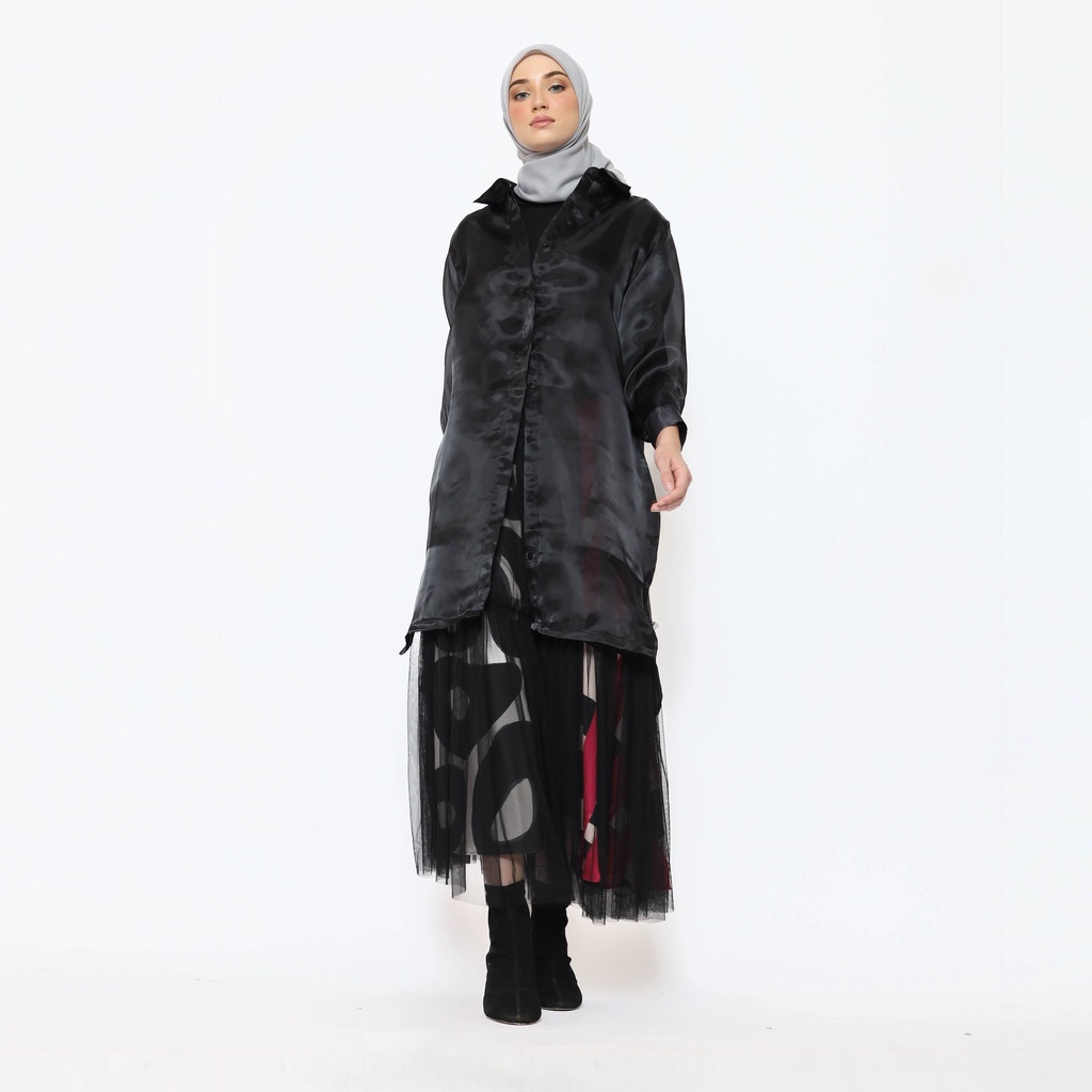 Nona Rona x Zuara - Zuara Basic Organza Tunic