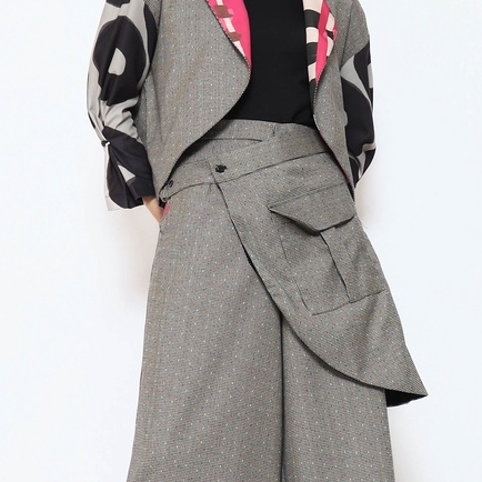 Nona Rona x Zuara - Basic Flap Skirt