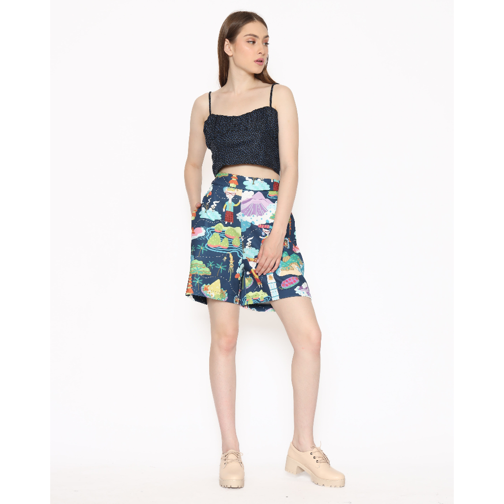 Nona Rona Congklak Short