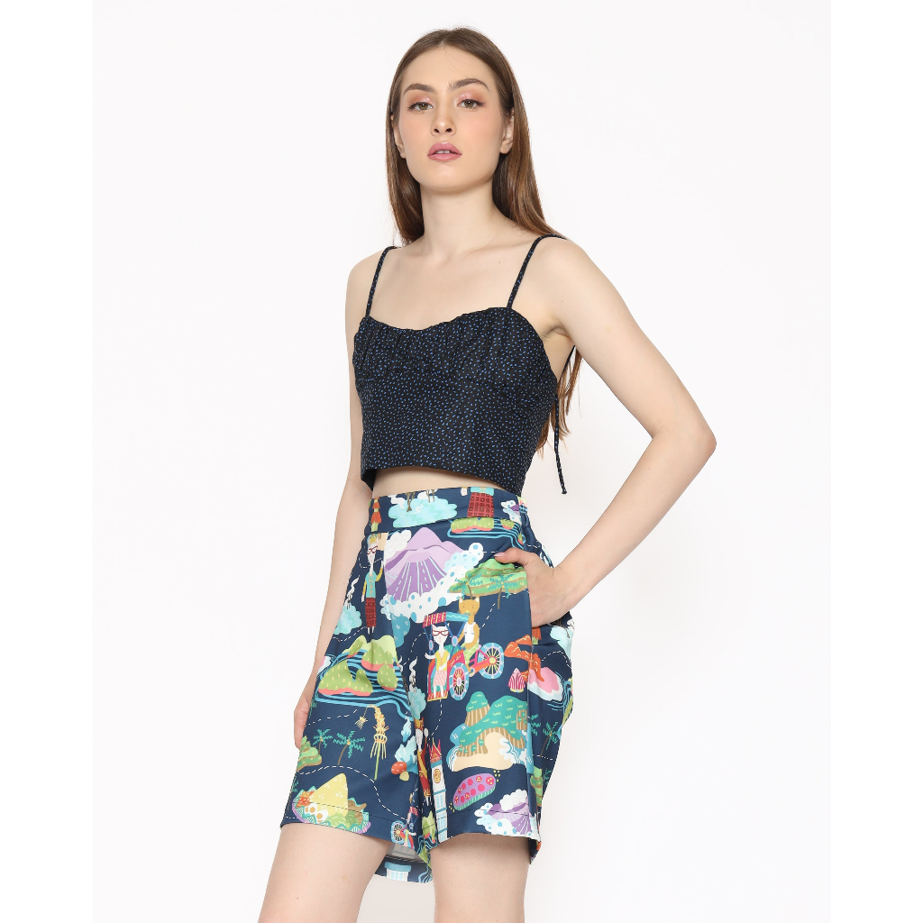 Nona Rona Congklak Short