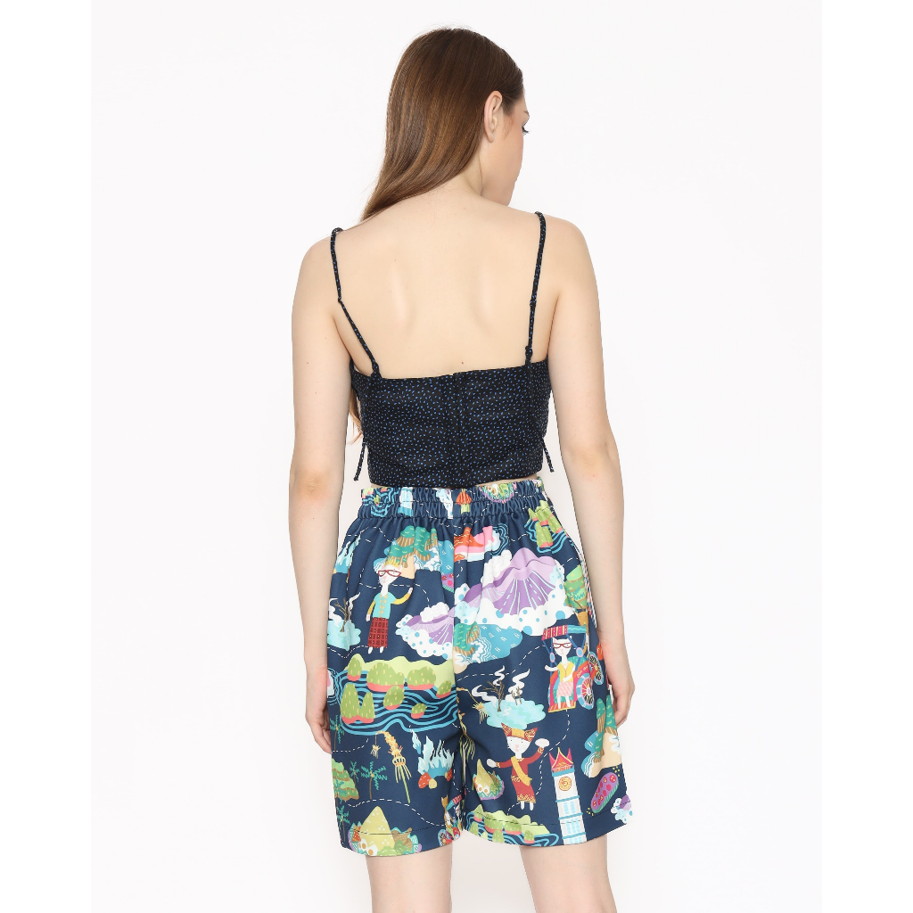 Nona Rona Congklak Short