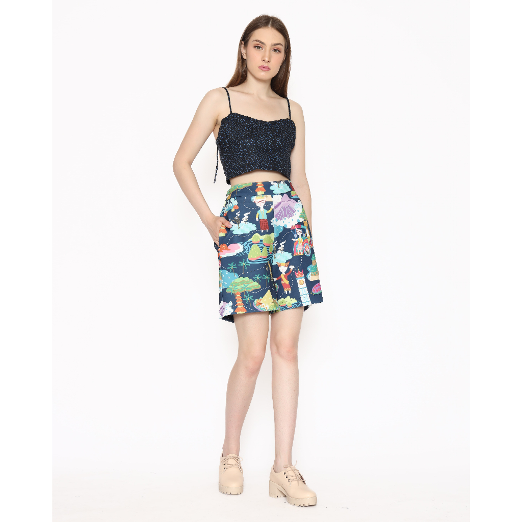 Nona Rona Congklak Short