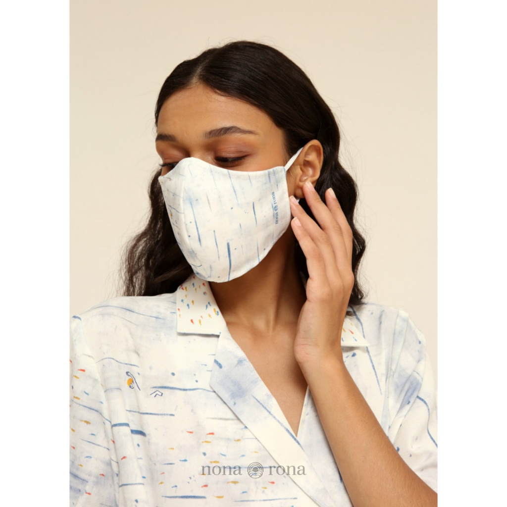 Nona Rona Special Bundling - Segara Tunic + Pants + Mask
