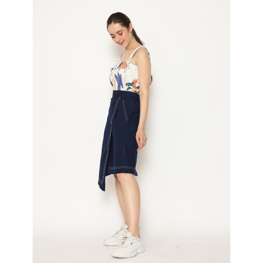 Nona Rona Kyara Skirt Navy