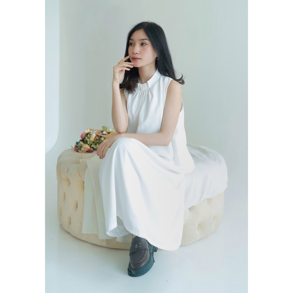 Nona Rona Juliet Dress White