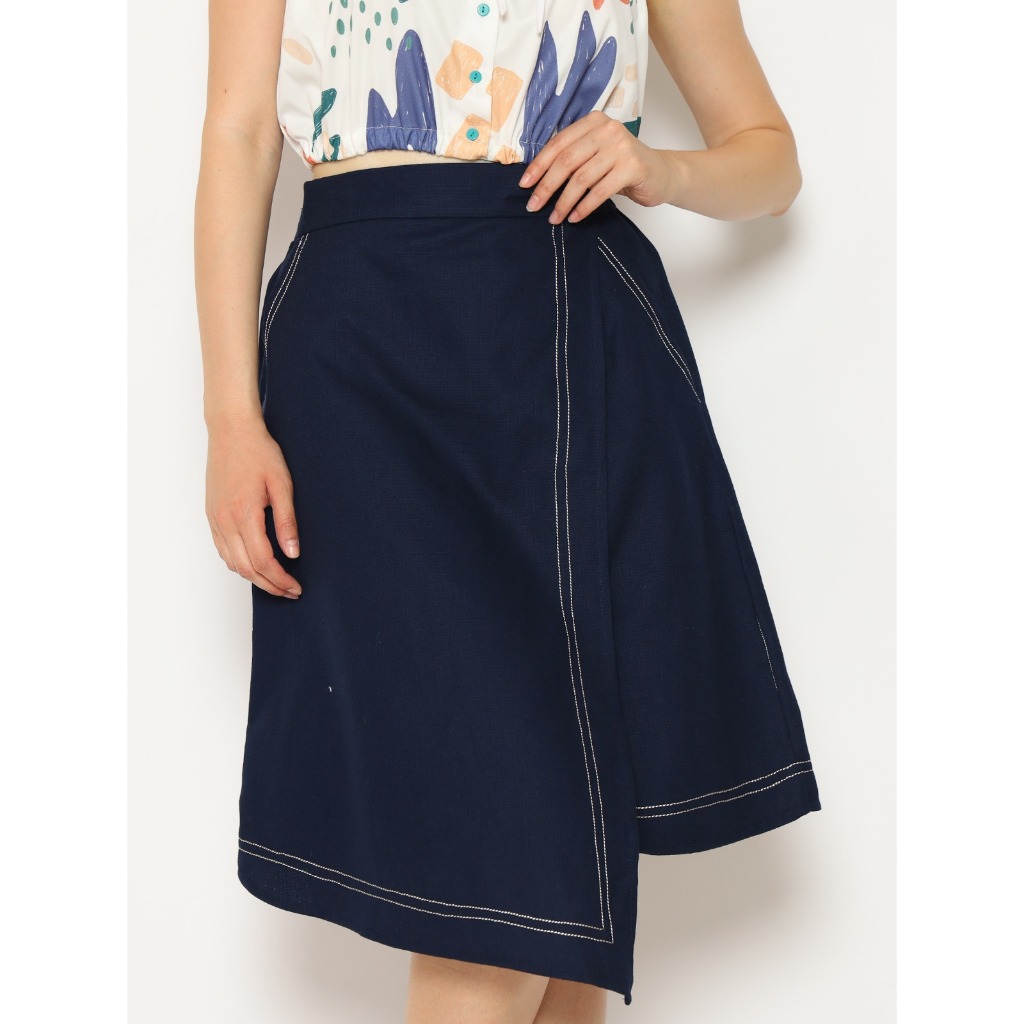 Nona Rona Kyara Skirt Navy