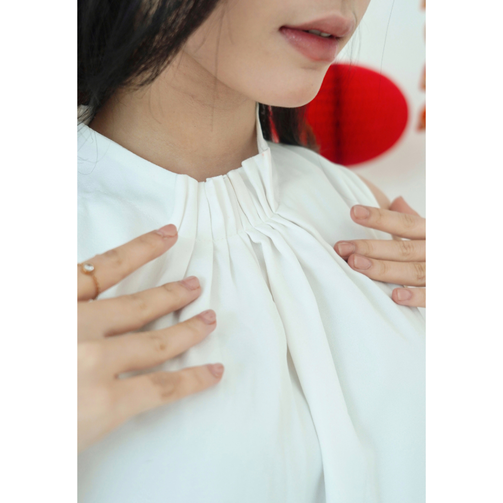 Nona Rona Juliet Dress White