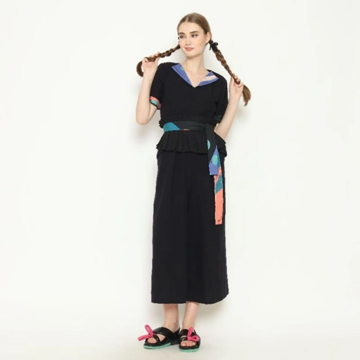Image of Nona Rona Carra Salira Jumpsuit & Obi