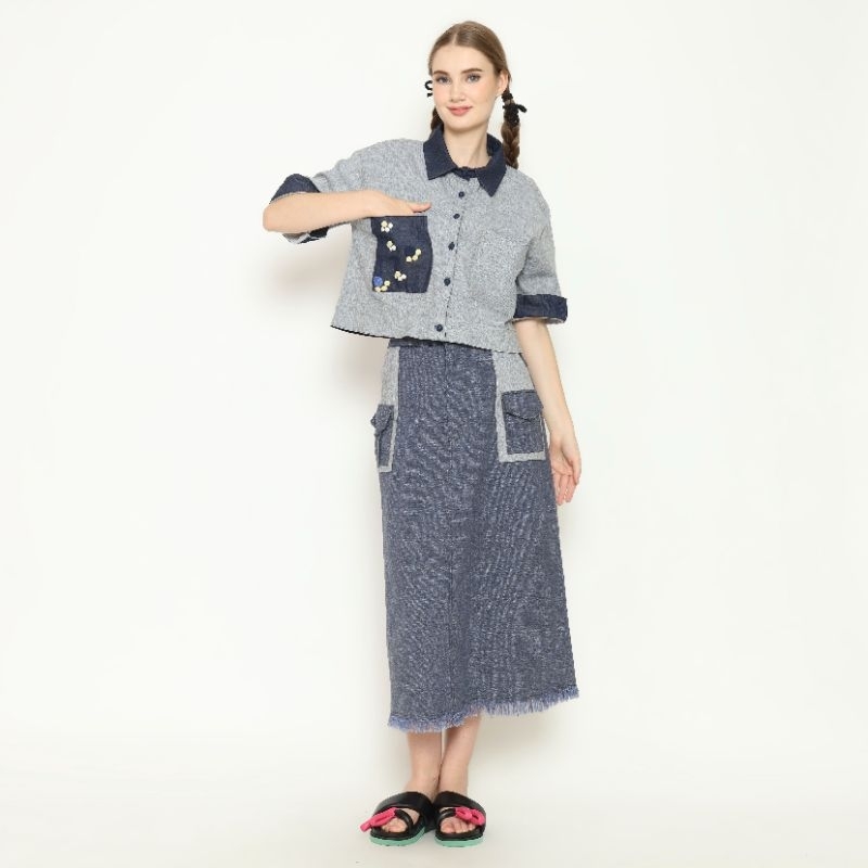 Nona Rona Sky Shirt