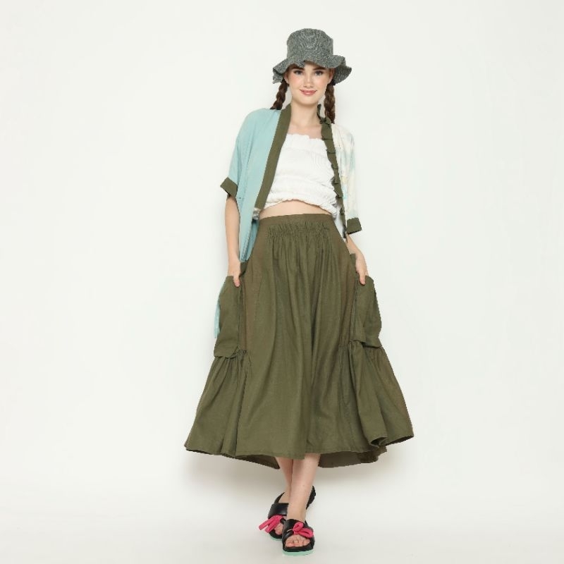 Nona Rona Mos Skirt