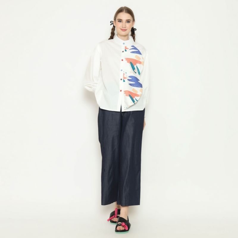 Nona Rona Siera Top White