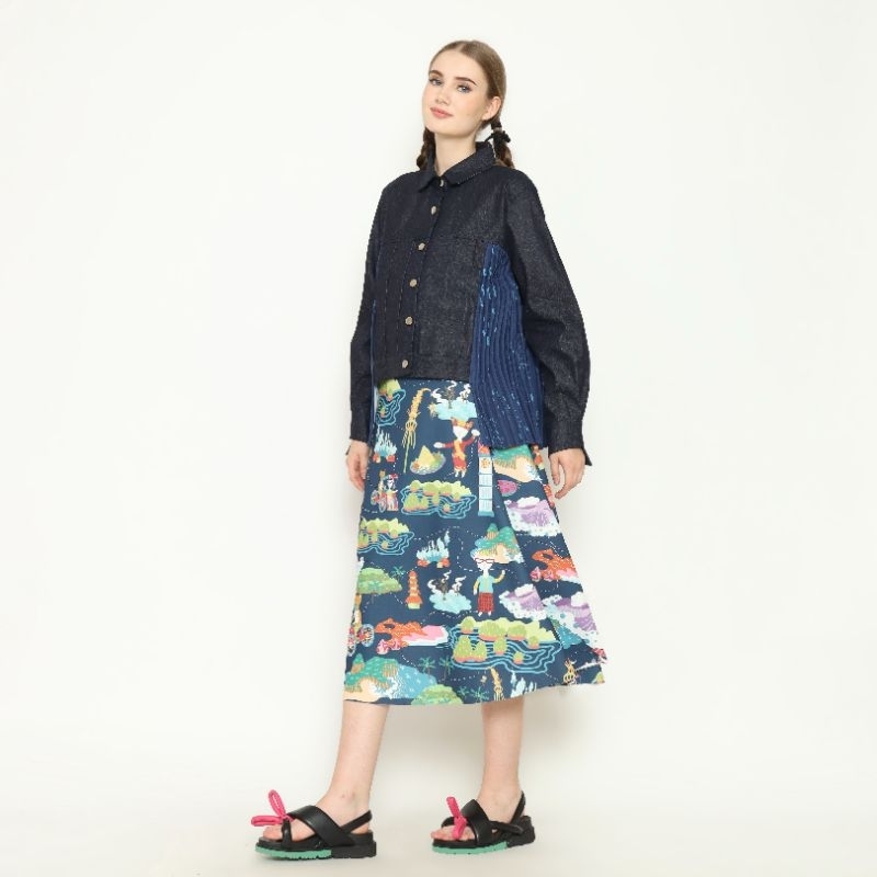 Nona Rona Jelajah Pleats Jacket
