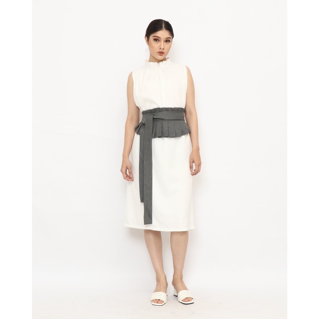 Nona Rona Juliet Dress White
