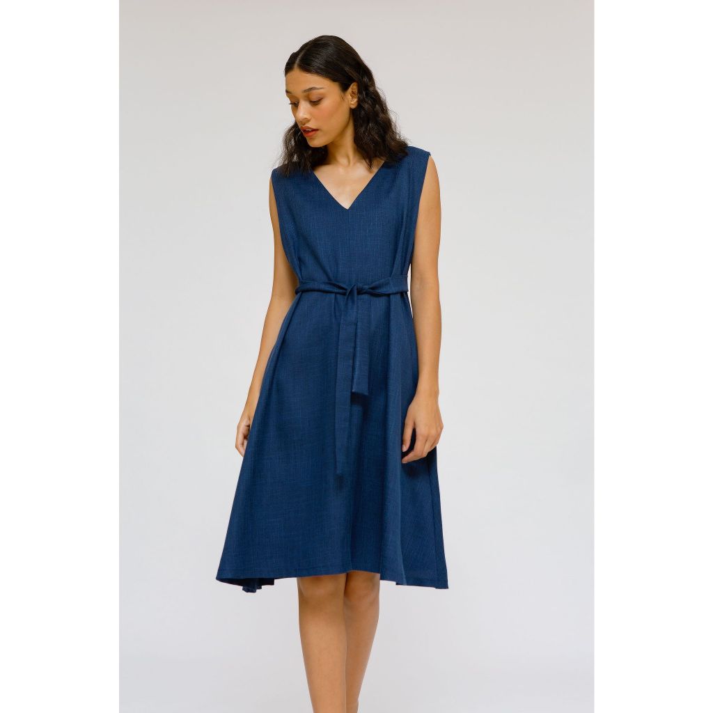 Nona Rona Amyta Dress Navy