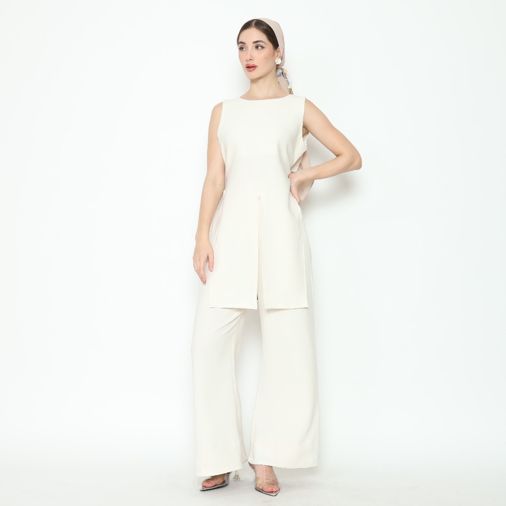 Nona Rona - Shiva Vest White