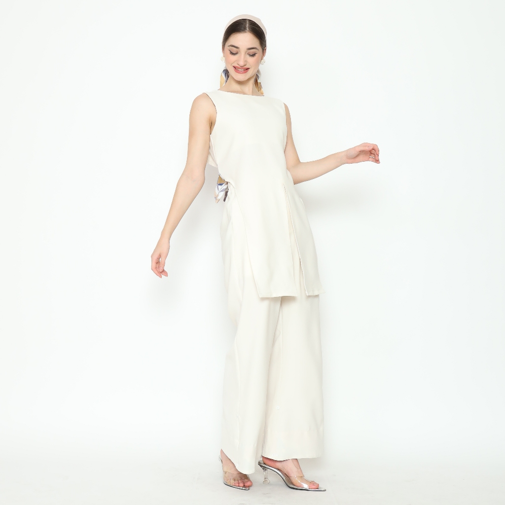 Nona Rona - Shiva Vest White