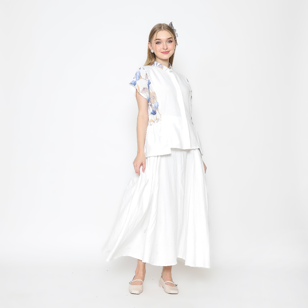 Nona Rona Kalla Shirt White