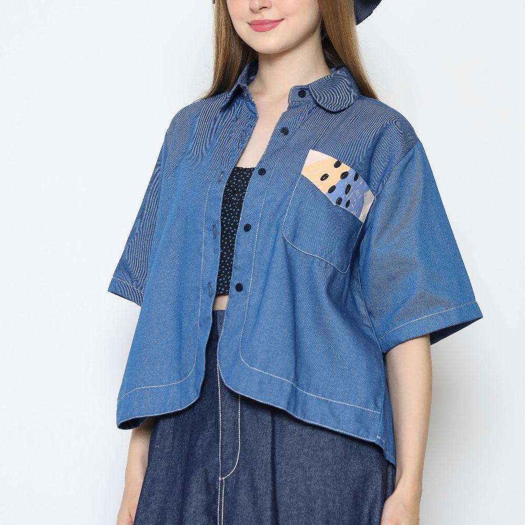 Nona Rona Azure Shirt Denim