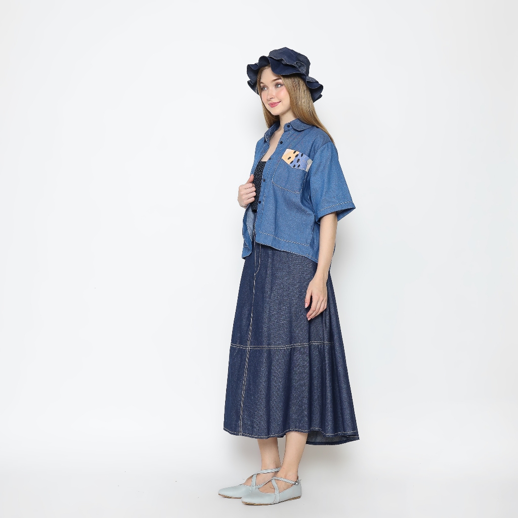 Nona Rona Mikha Skirt Denim