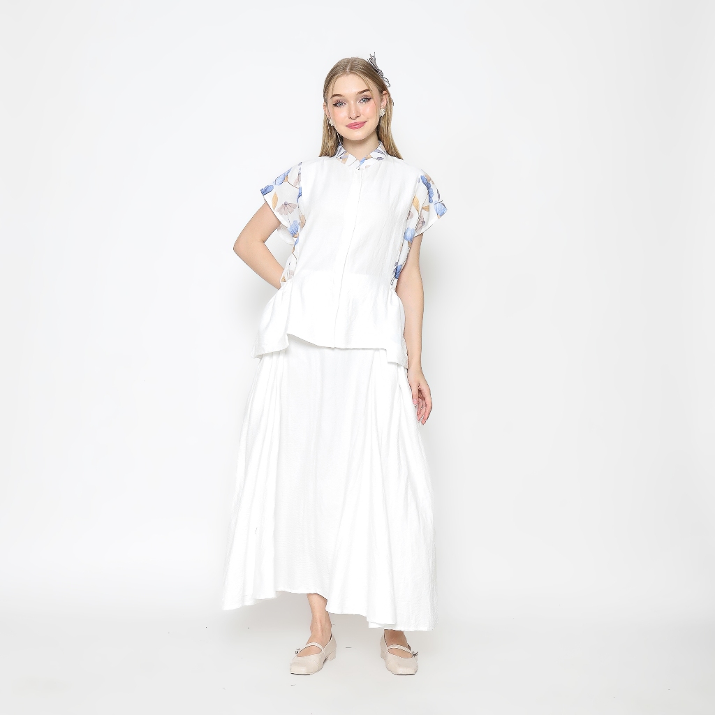 Nona Rona Kalla Shirt White