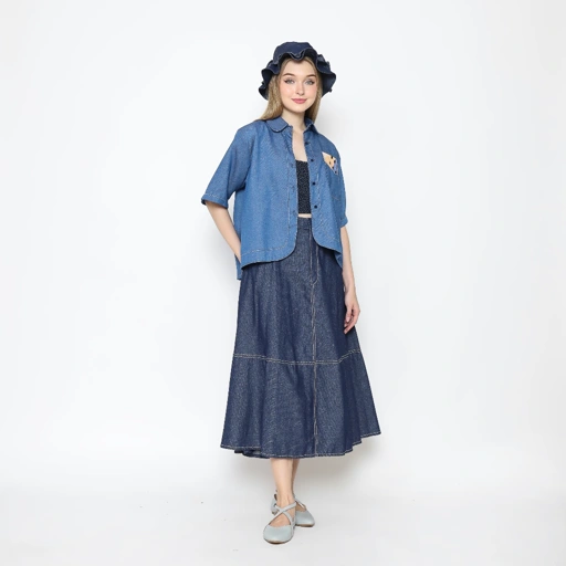 Image of Nona Rona Mikha Skirt Denim