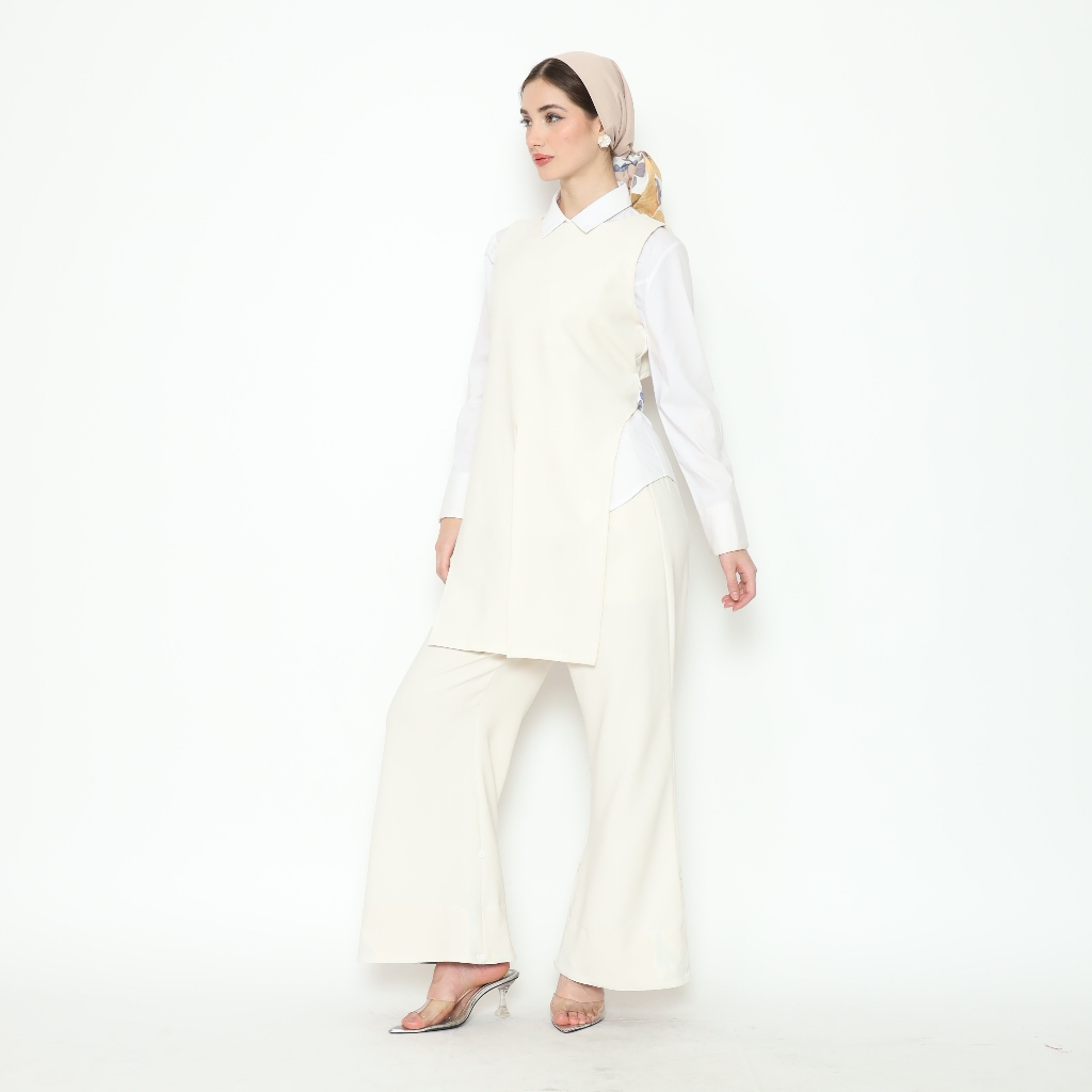 Nona Rona - Shiva Vest White