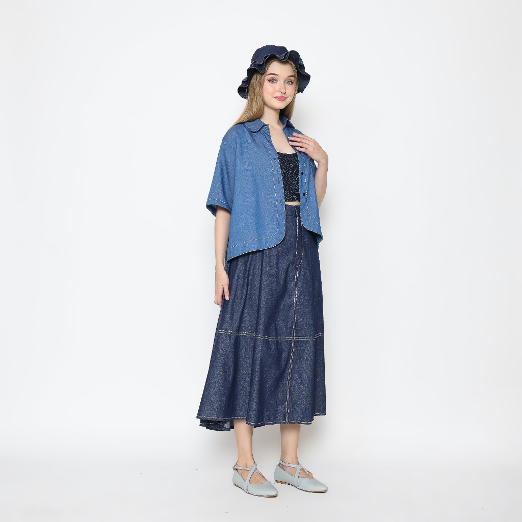 Nona Rona Azure Shirt Denim