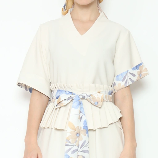 Image of Nona Rona - Myra Jumpsuit White