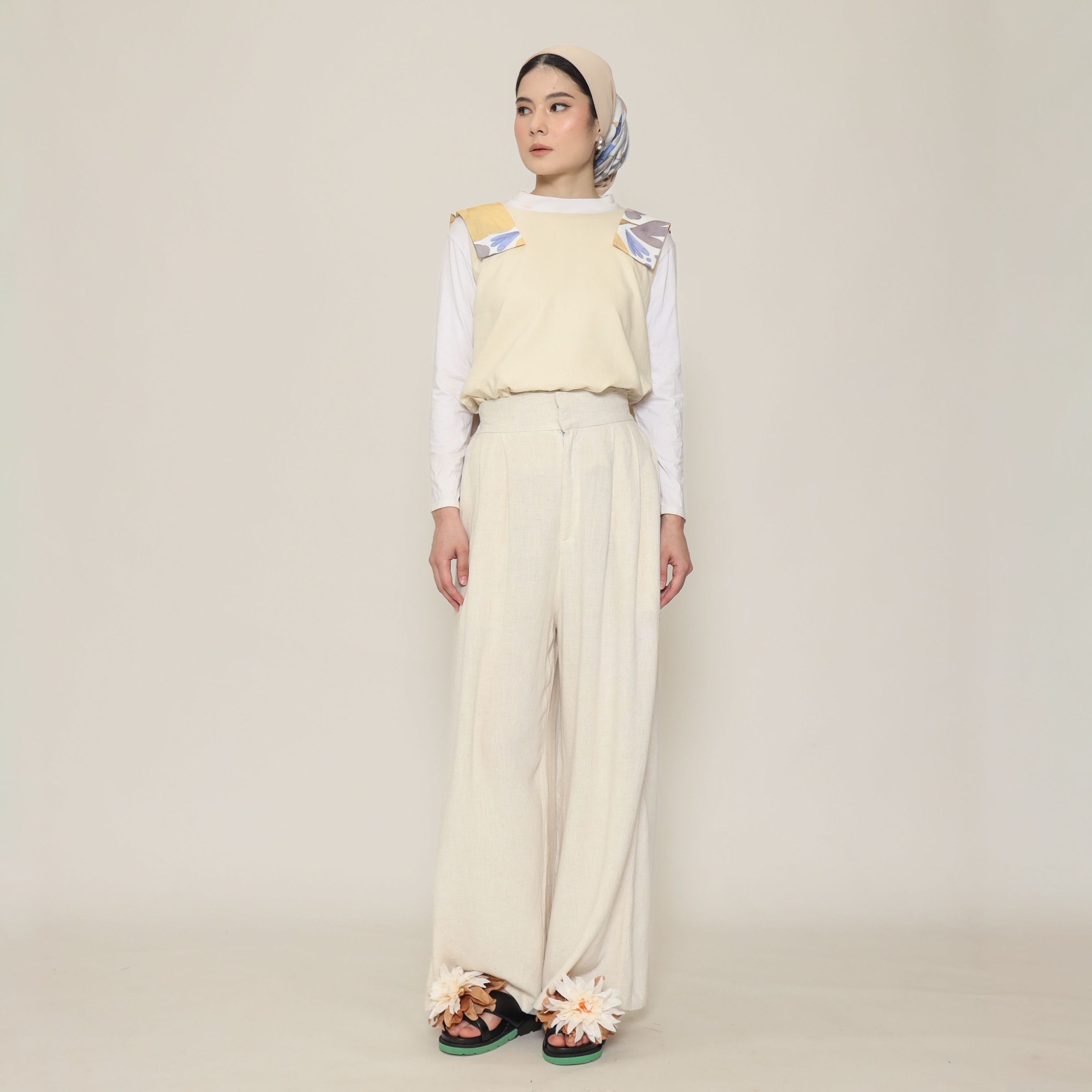 Nona Rona Aster Pant Beige