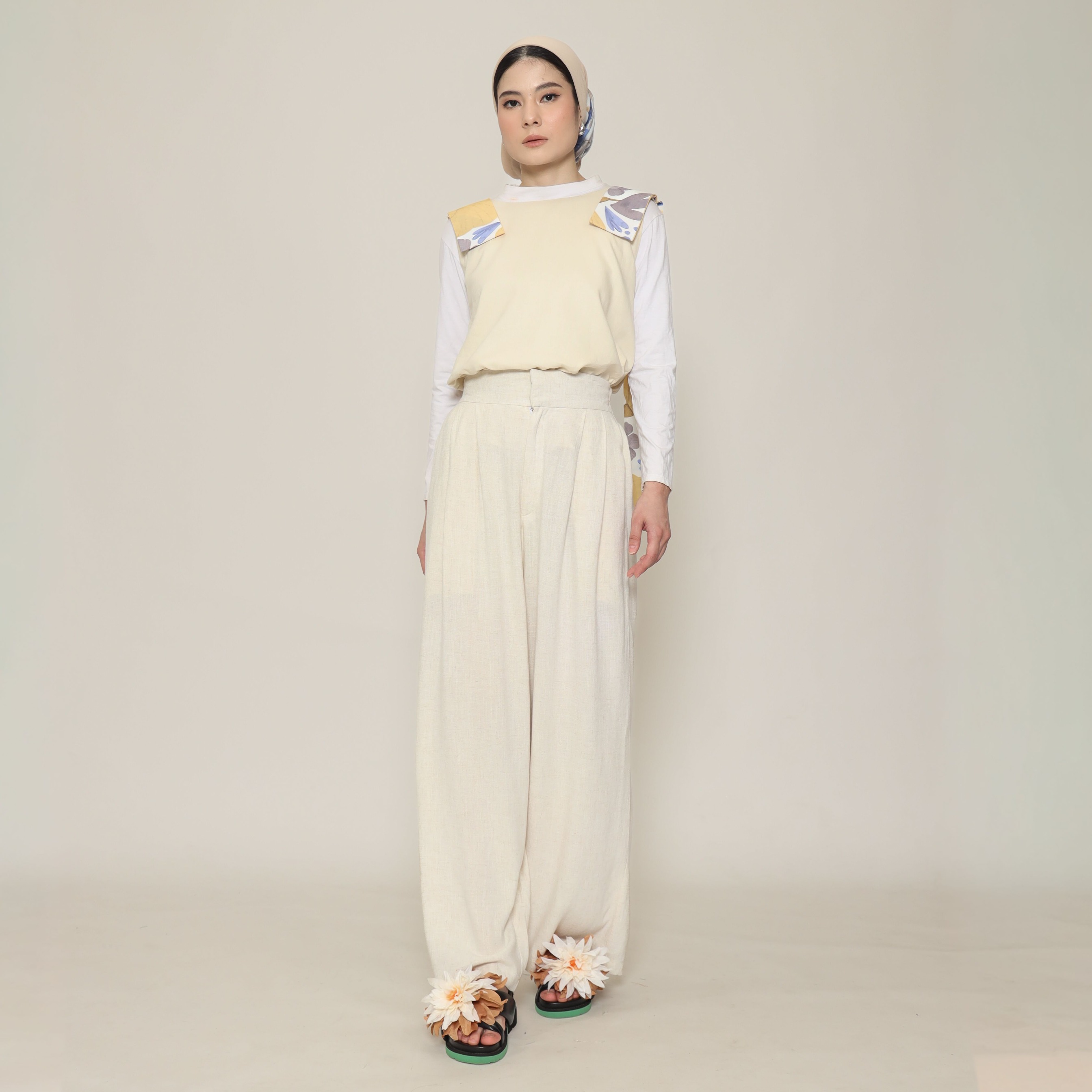 Nona Rona Aster Pant Beige