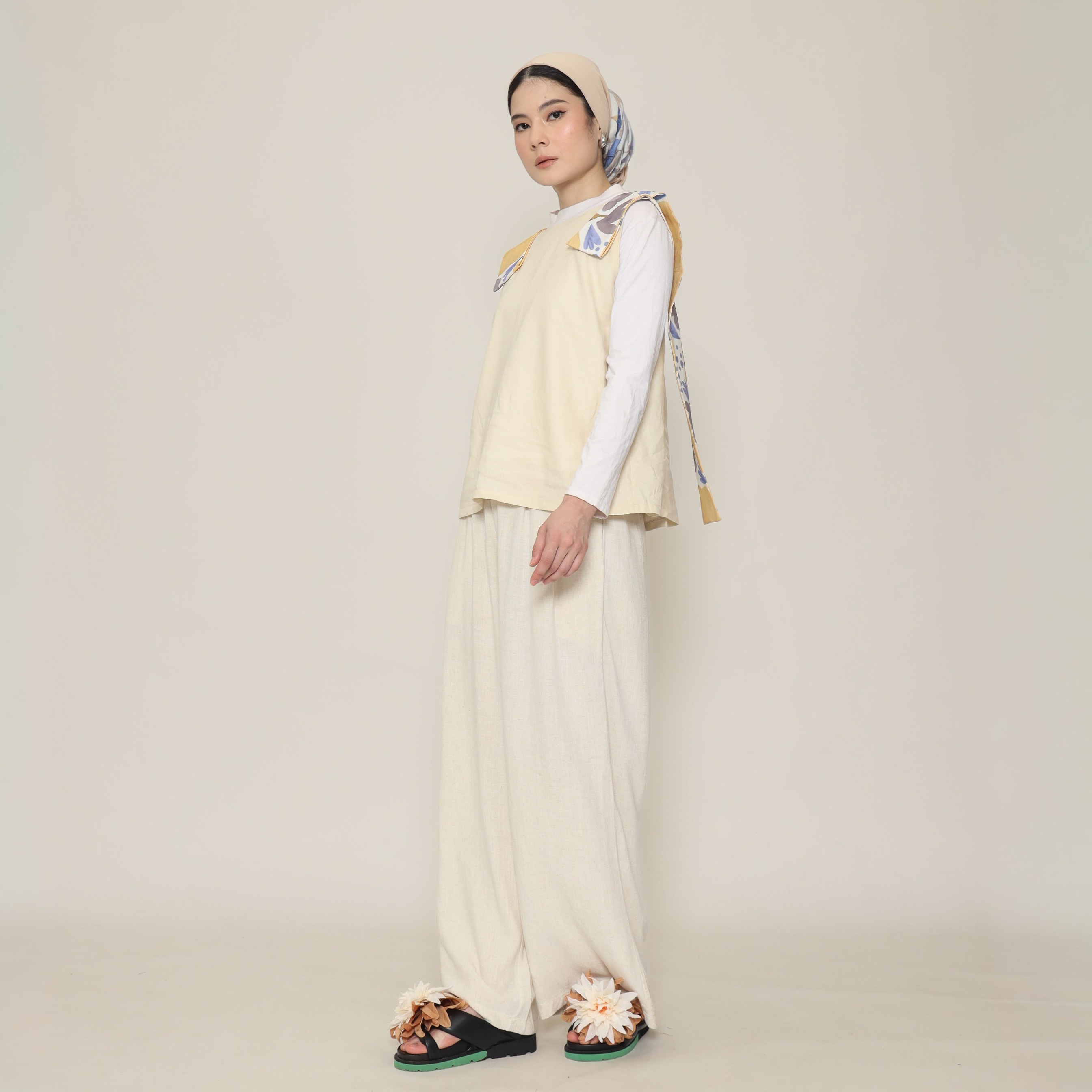 Nona Rona Lyka Top Beige
