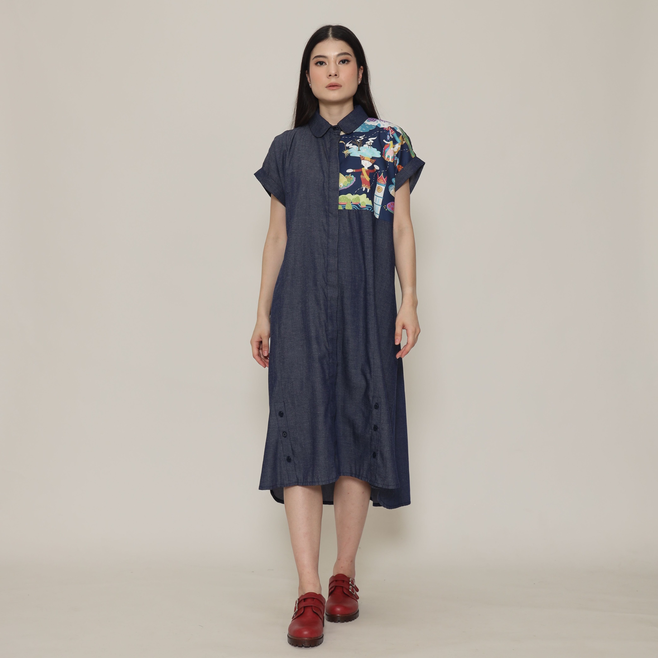 Nona Rona Jelajah Shirt Dress