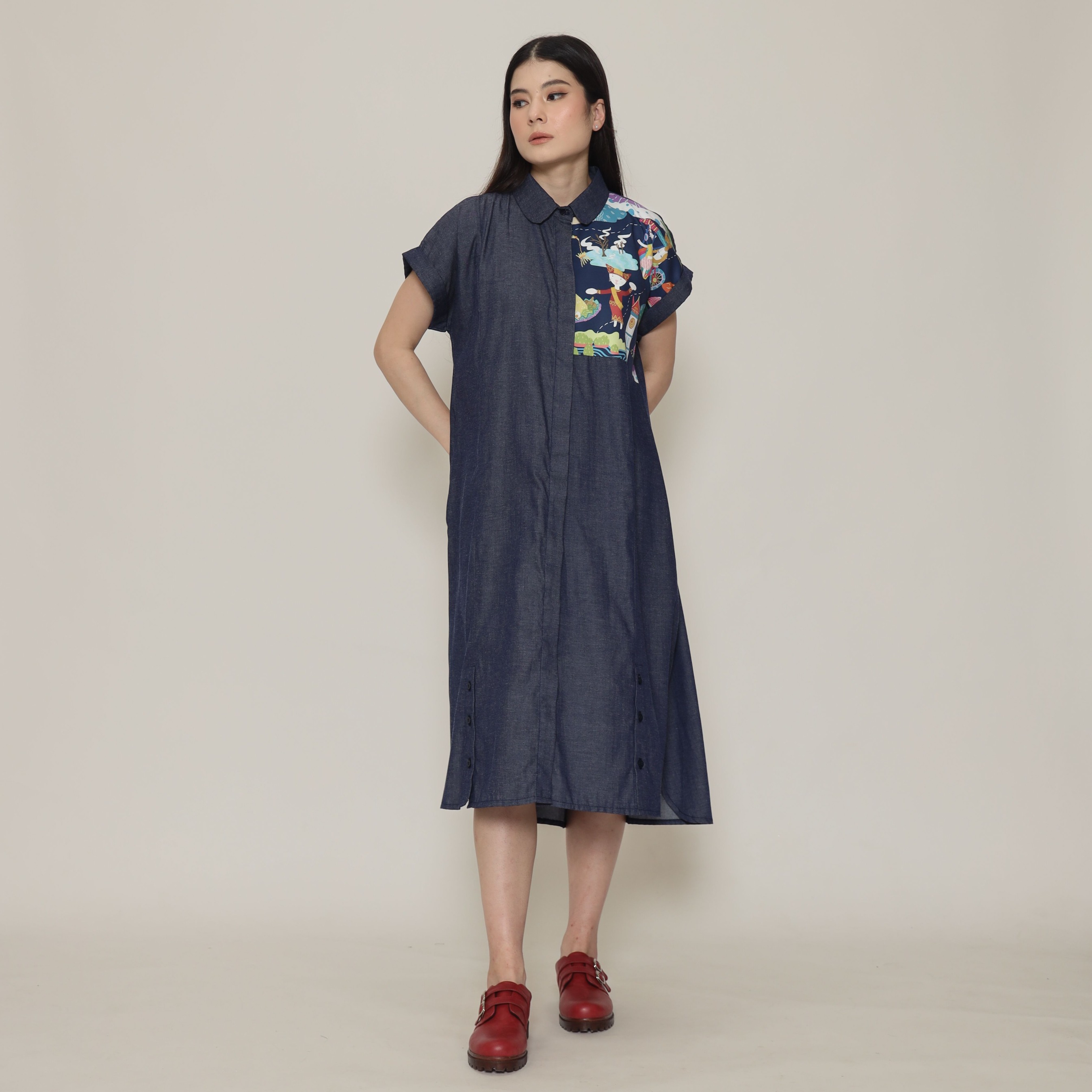 Nona Rona Jelajah Shirt Dress