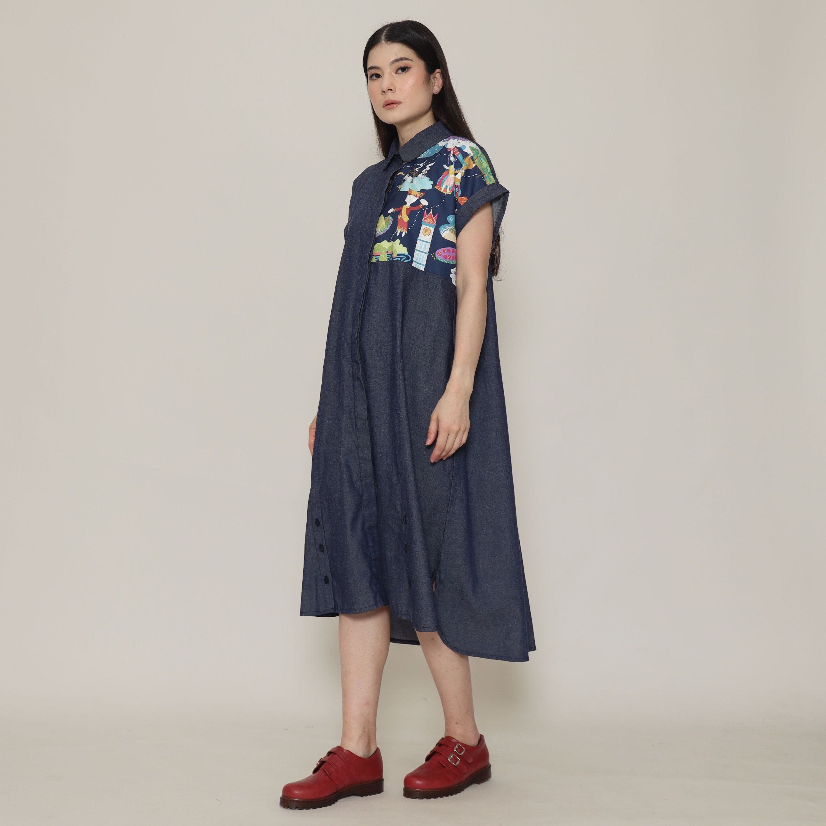 Nona Rona Jelajah Shirt Dress