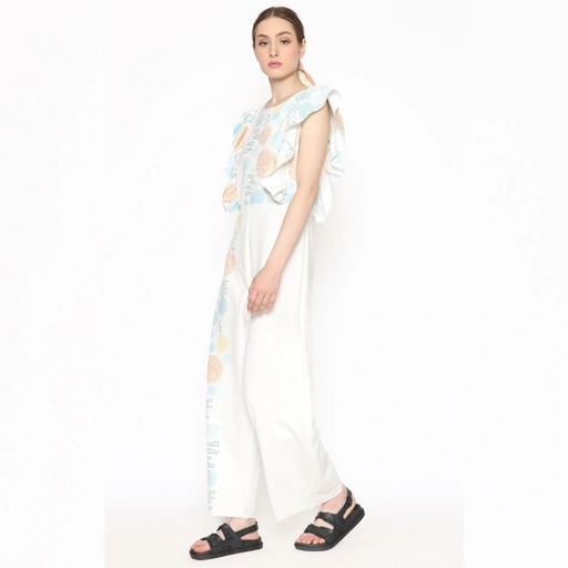 Image of (GARAGE SALE) Nona Rona Kembang Jumpsuit