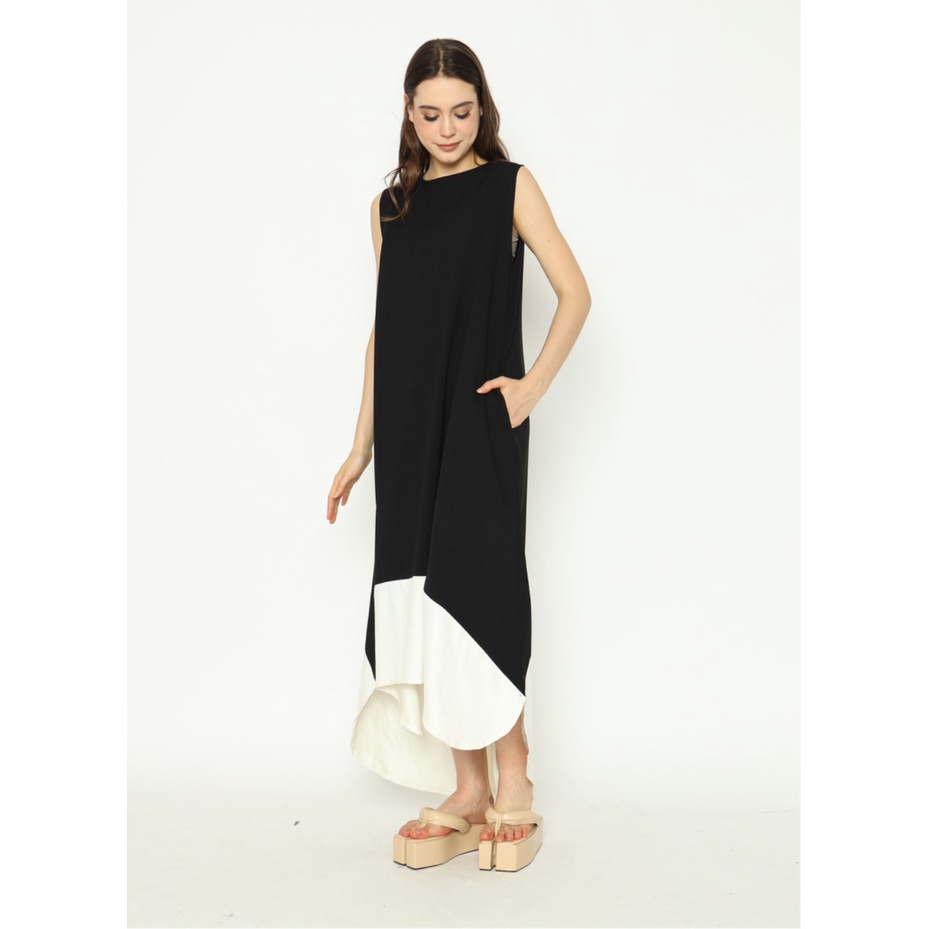 Nona Rona x Milcah - Ronde Dress Black