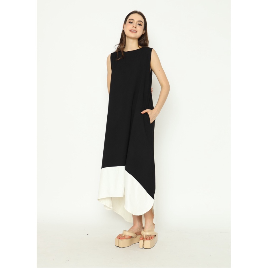Nona Rona x Milcah - Ronde Dress Black